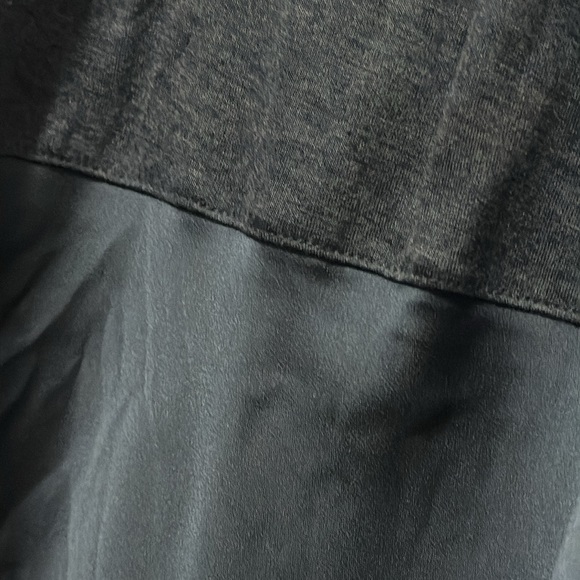 Gorgeous Lands End Tunic Style Tank-Sz M(10/12)-Satiny Trim-Blue-Rayon - Picture 4 of 16